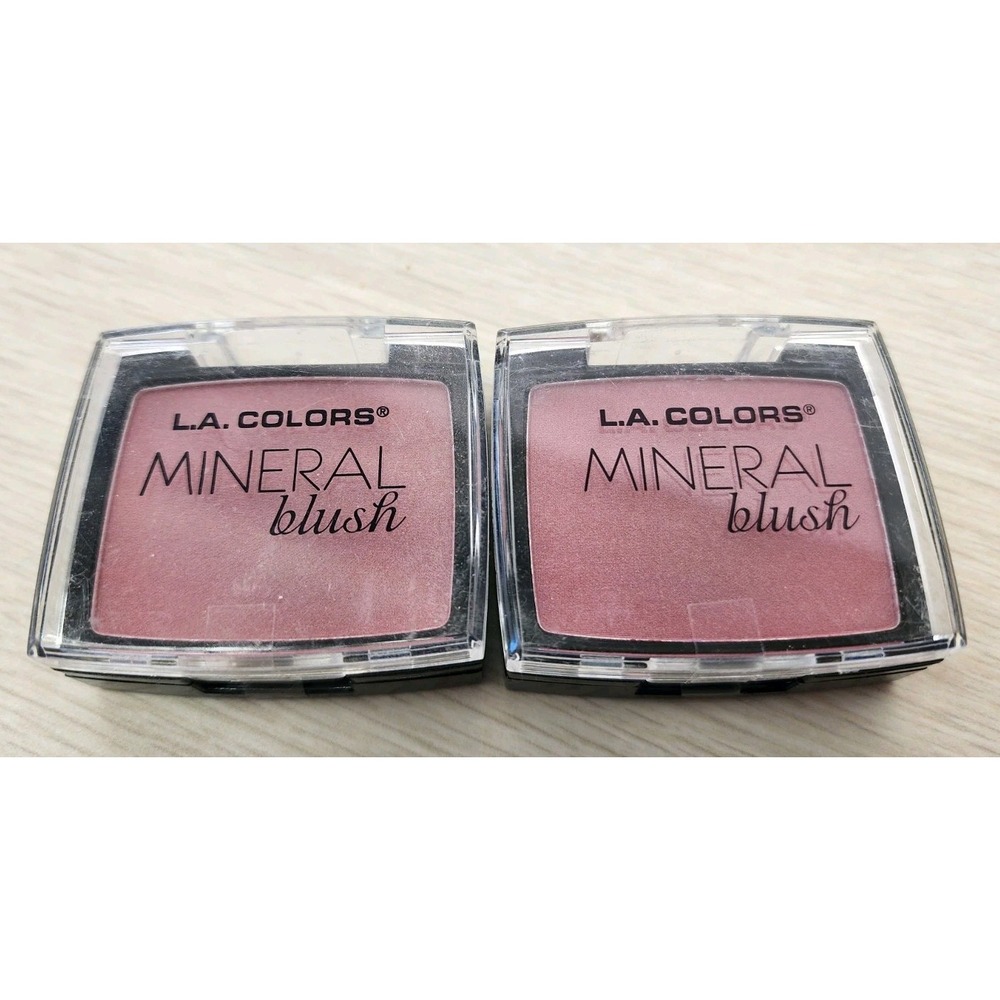 L.A. COLORS Mineral‎ Blush Autumn CMB874 0.15 Oz Cruelty Free Lot Of 2 New